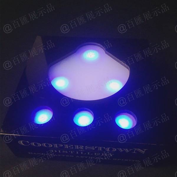 藍光LED燈亞加力膠盒－正面