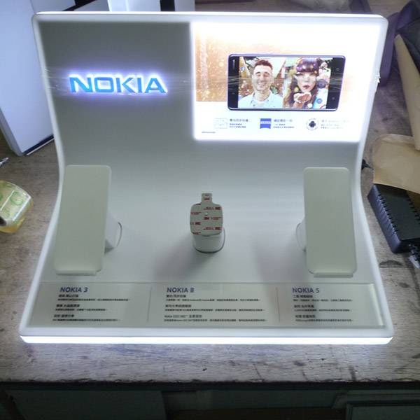 諾基亞 Nokia手機展示發光膠座