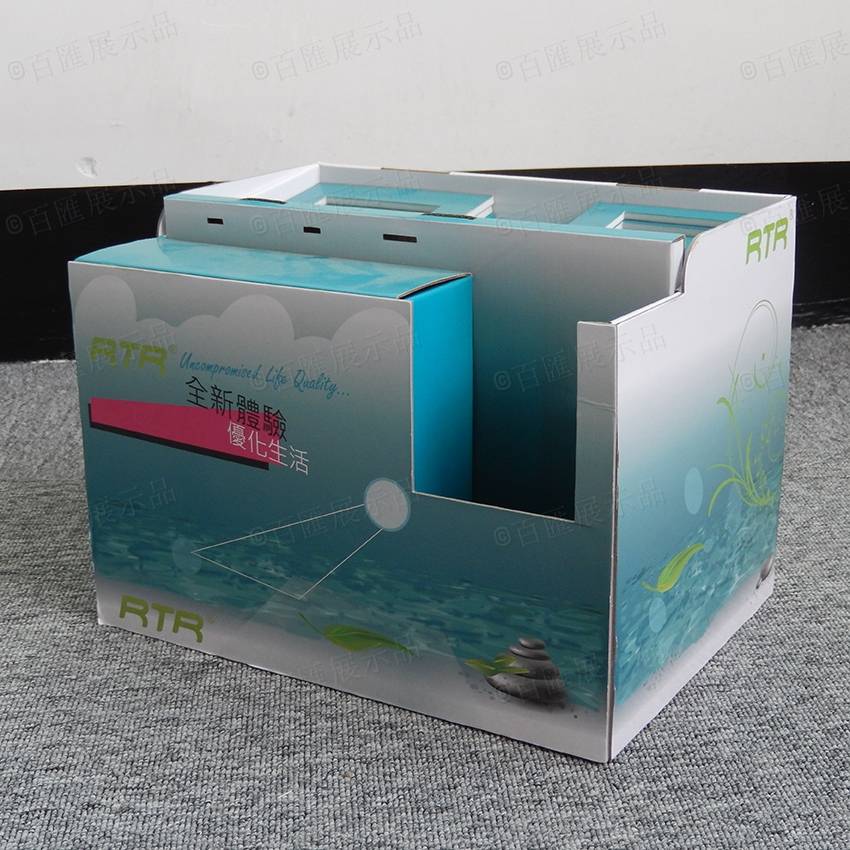 淨化器零件紙陳列盒
