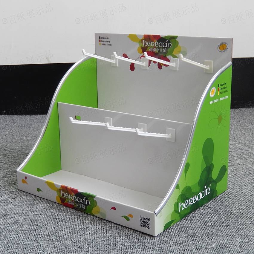 折疊紙盒展架的設計特點，紙盒展架在商業中的作用