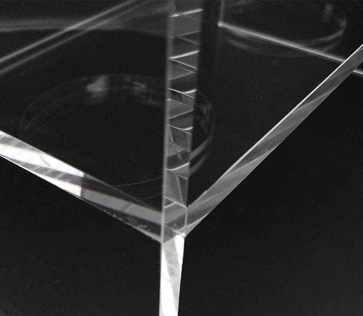 H型2圓孔透明亞加力酒杯架