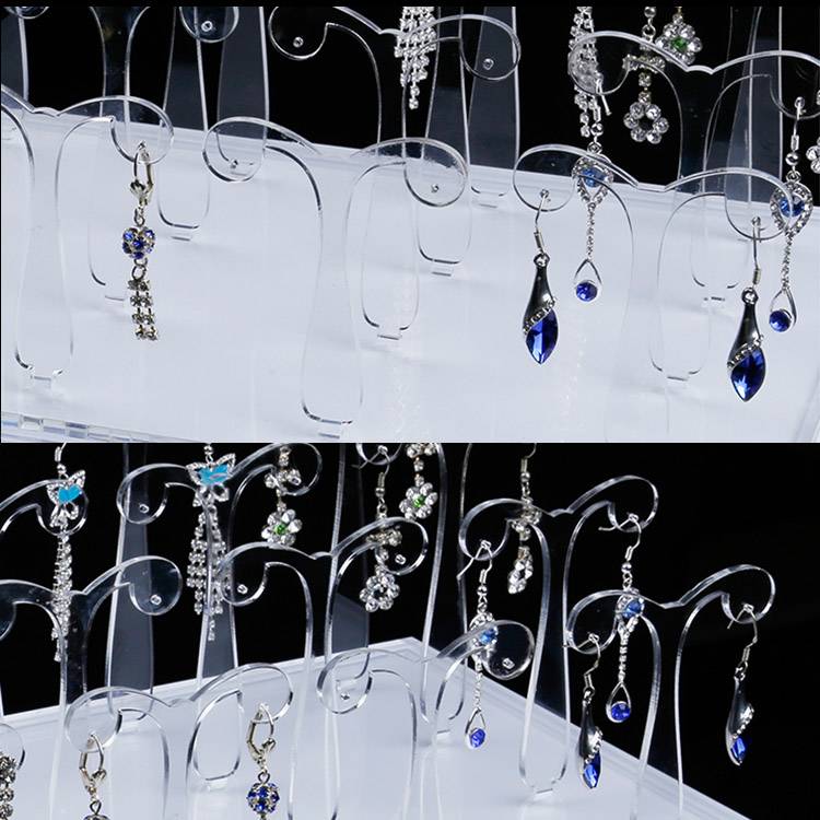 Acrylic-Plexiglass-Earring-Jewelry-Stand-Countertop-Display-XH0057-2