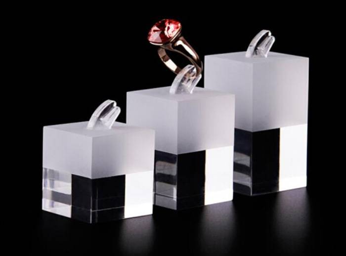 Milk-White-Acrylic-Ring-Display-Stand-For-Rings-Holder-Clear-Base-XH31-1